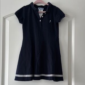 Jacadi Paris Navy Blue Kids Polo Dress